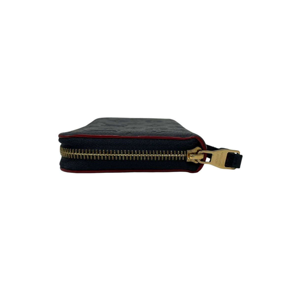Louis Vuitton Zippy Wallet Long Wallet Navy - Pre-owned