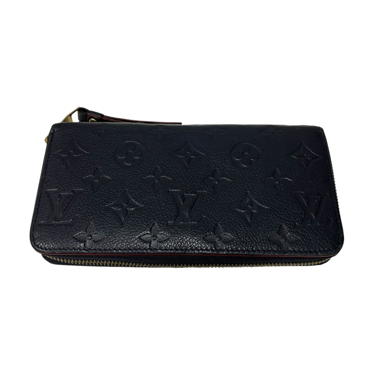 Louis Vuitton Zippy Wallet Long Wallet Navy - Pre-owned