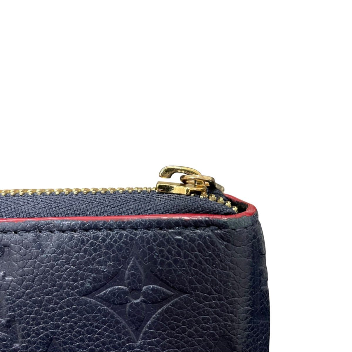 Louis Vuitton Zippy Wallet Long Wallet Navy - Pre-owned
