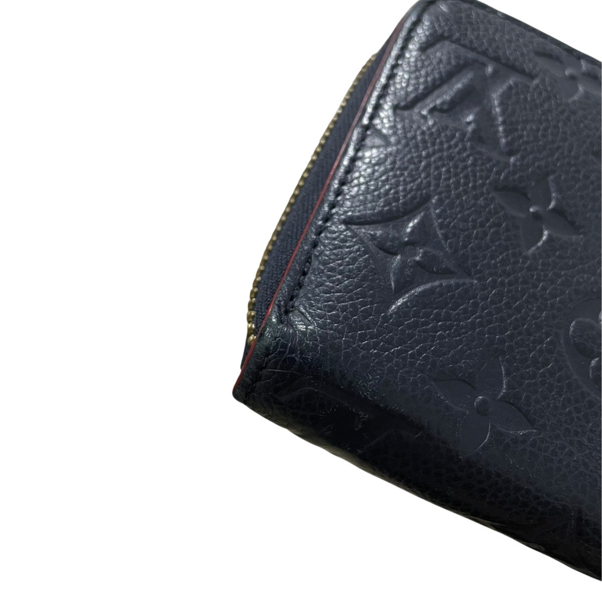 Louis Vuitton Zippy Wallet Long Wallet Navy - Pre-owned