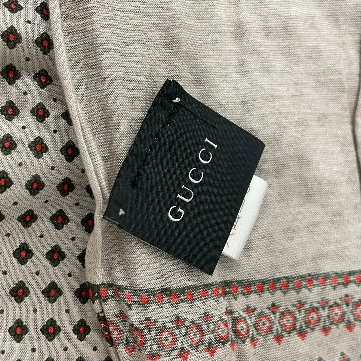 Gucci Stall Orange / Beige - Pre-owned