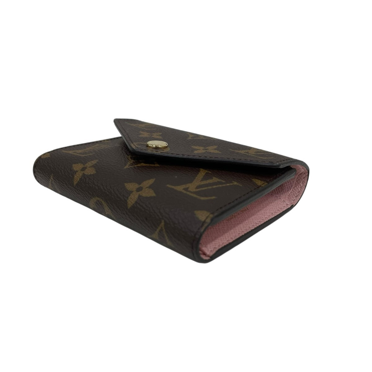 Louis Vuitton Portefeuille Victorine Wallet Brown / Pink - Pre-owned