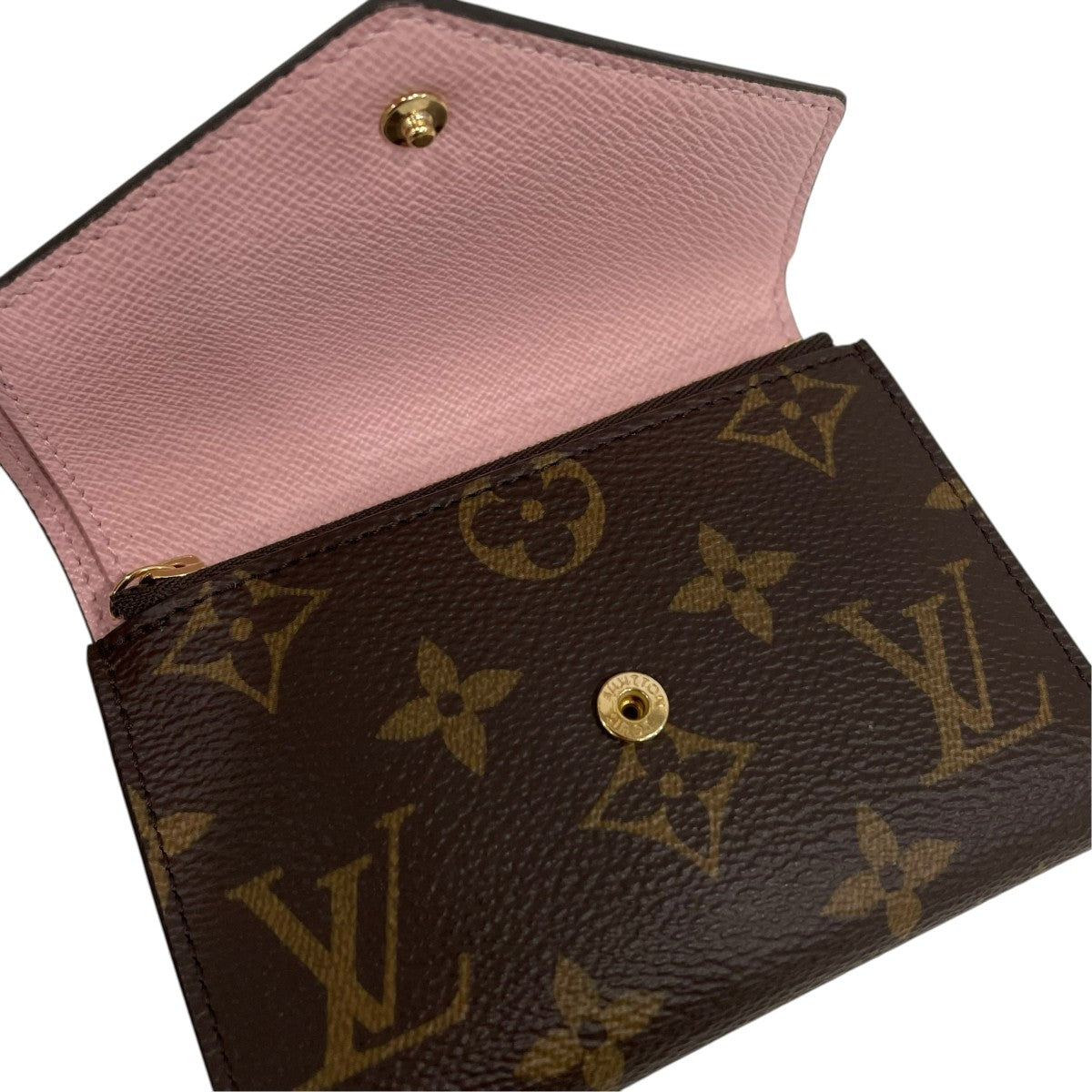 Louis Vuitton Portefeuille Victorine Wallet Brown / Pink - Pre-owned
