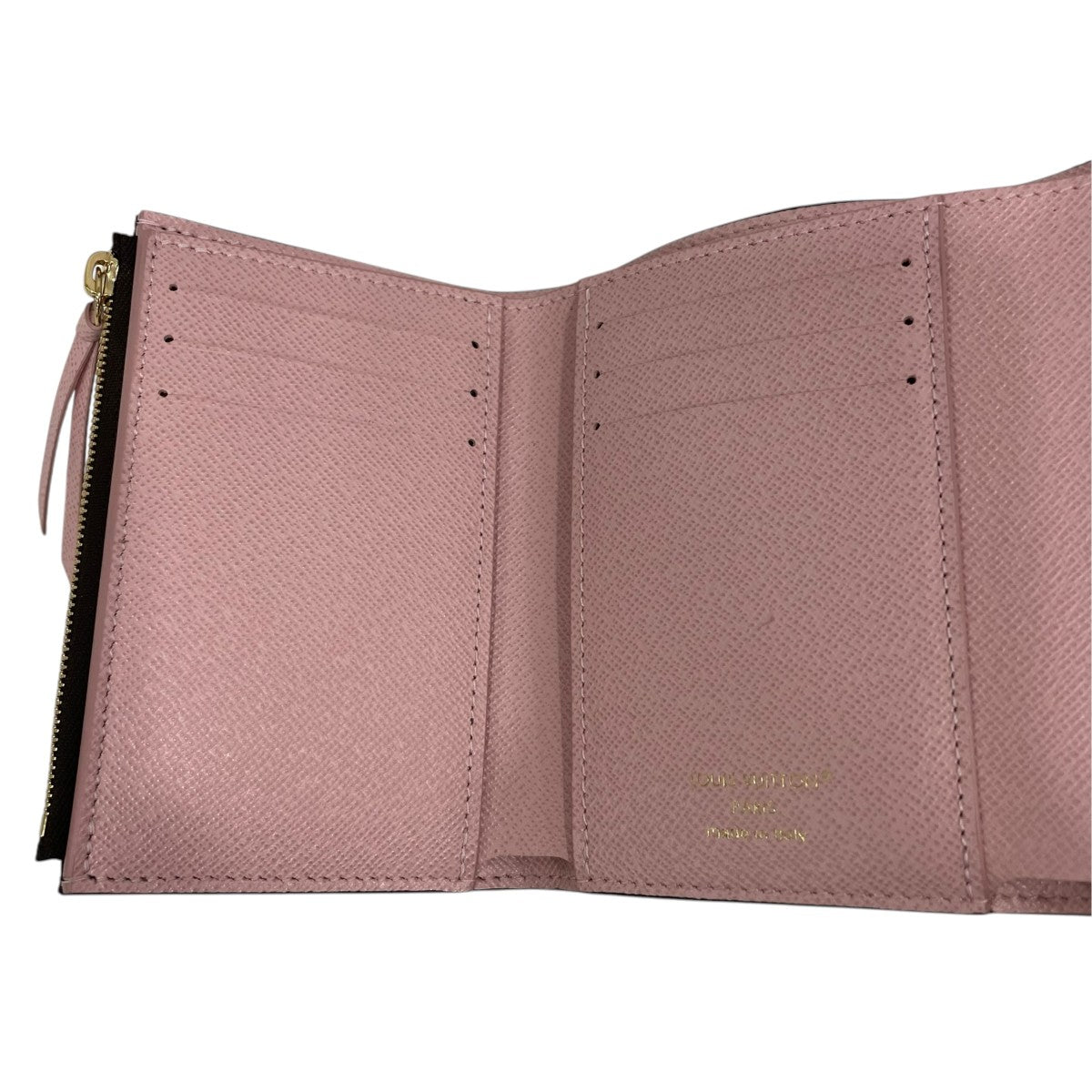 Louis Vuitton Portefeuille Victorine Wallet Brown / Pink - Pre-owned
