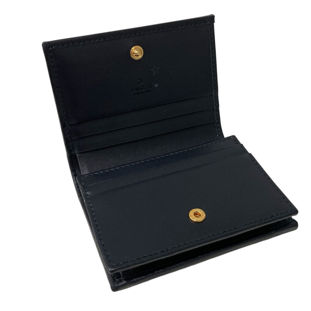 Gucci Long Wallet Black - Pre-owned