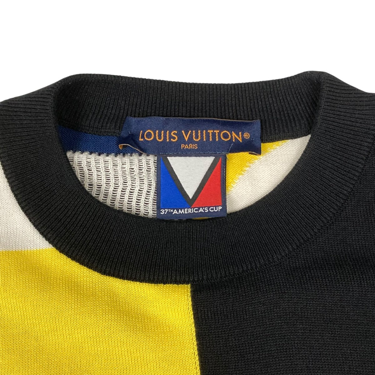 Louis Vuitton Logo Jacquard Monogram Sweater (FW24) - Pre-owned