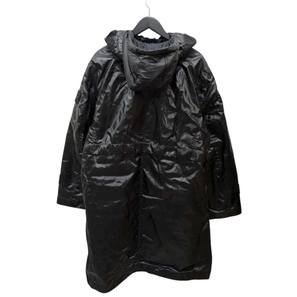 Stone Island Hooded Jacket Glass Cover Black - Pre-owned