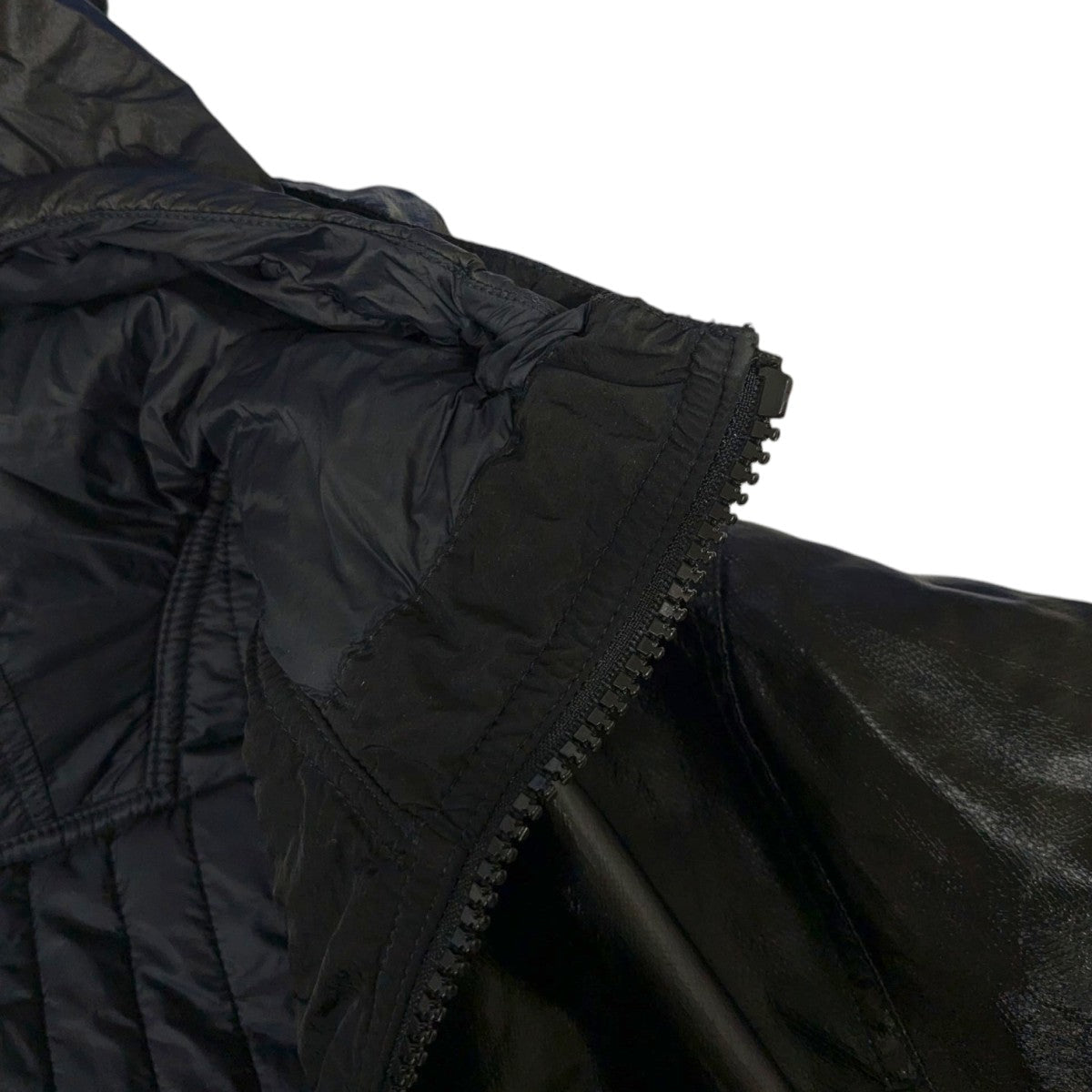 Stone Island Hooded Jacket Glass Cover Black - Pre-owned