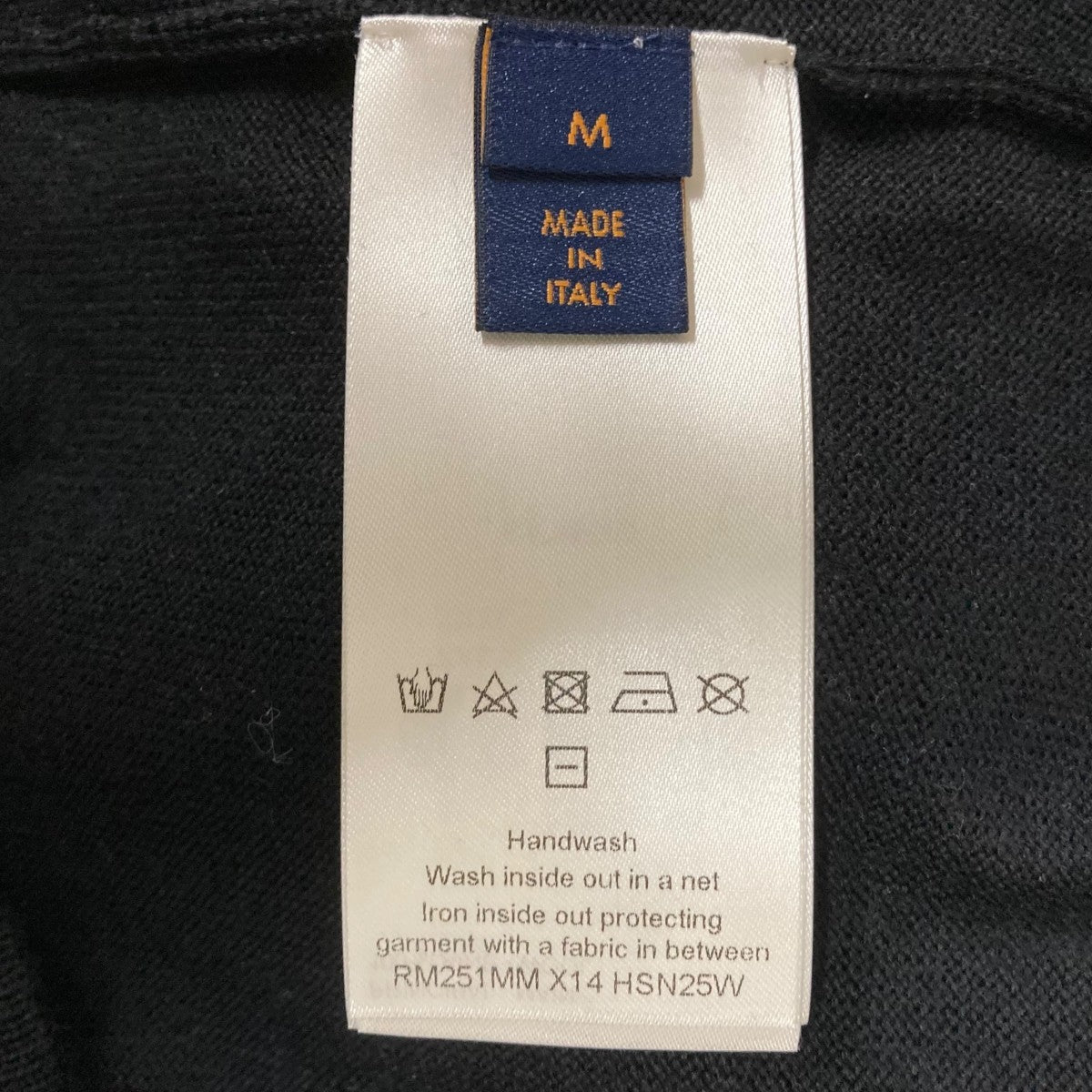 Louis Vuitton Monogram Embellished Wool Evening Crewneck Black - Pre-owned