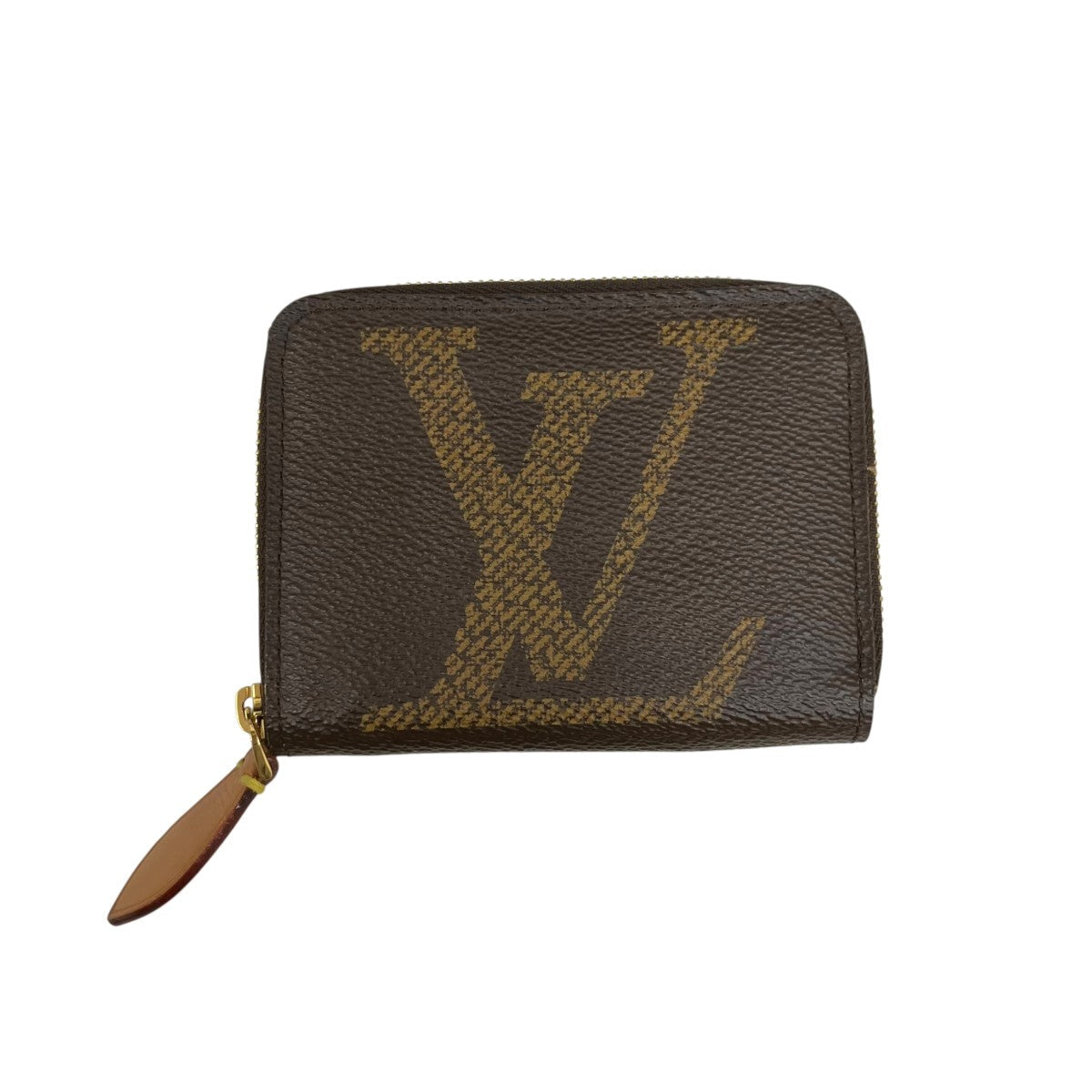 Louis Vuitton Giant Zippy Coin Purse Coin Case Brown - Pre-owned