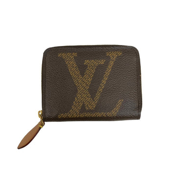 Louis Vuitton Giant Zippy Coin Purse Coin Case Brown - Pre-owned