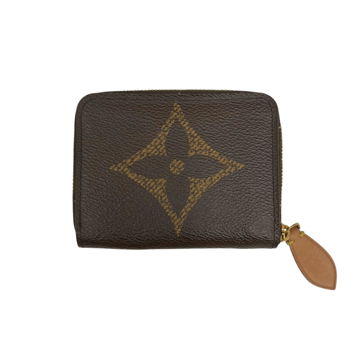Louis Vuitton Giant Zippy Coin Purse Coin Case Brown - Pre-owned