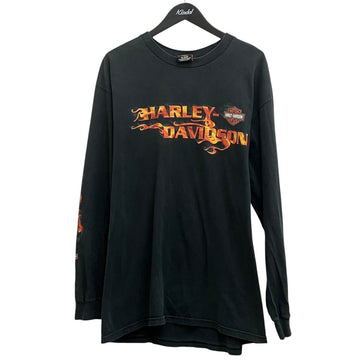 Harley-Davidson Long Sleeve Tee Black/Red - Pre-owned