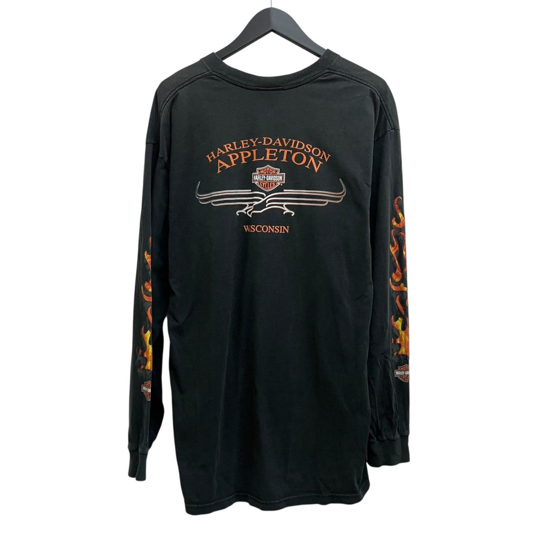 Harley-Davidson Long Sleeve Tee Black/Red - Pre-owned