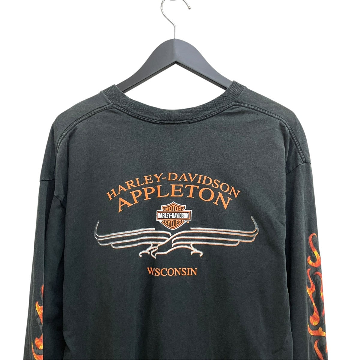 Harley-Davidson Long Sleeve Tee Black/Red - Pre-owned