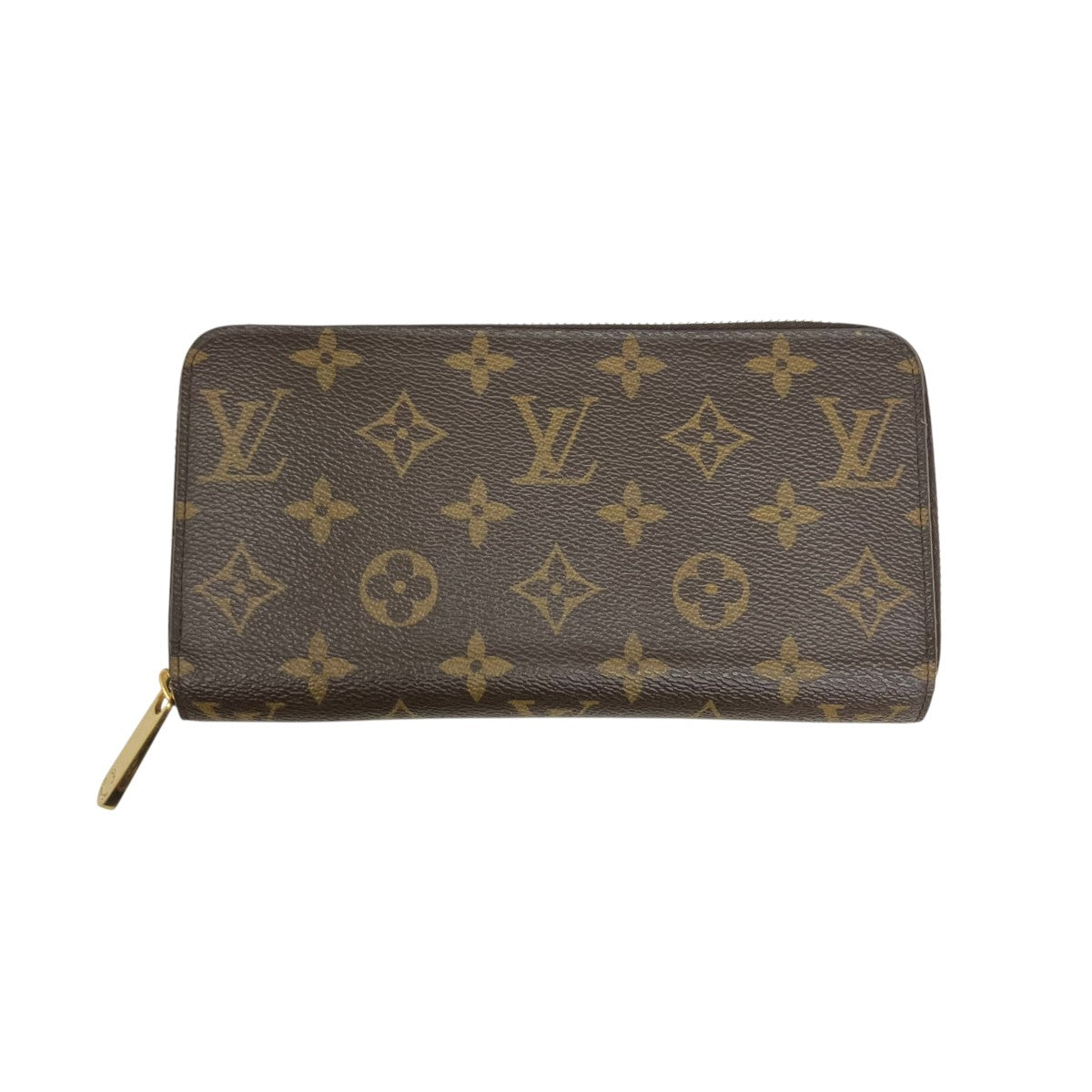 Louis Vuitton Zippy Wallet Long Wallet Brown - Pre-owned