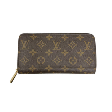 Louis Vuitton Zippy Wallet Long Wallet Brown - Pre-owned