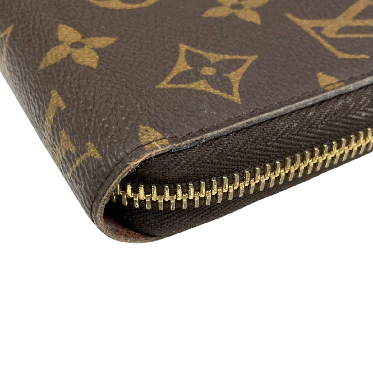 Louis Vuitton Zippy Wallet Long Wallet Brown - Pre-owned