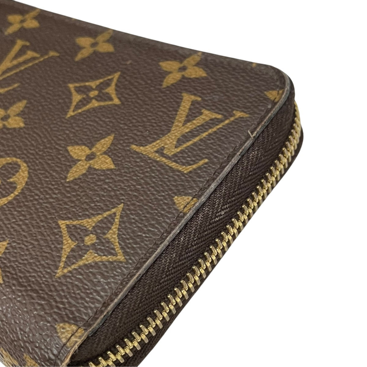 Louis Vuitton Zippy Wallet Long Wallet Brown - Pre-owned