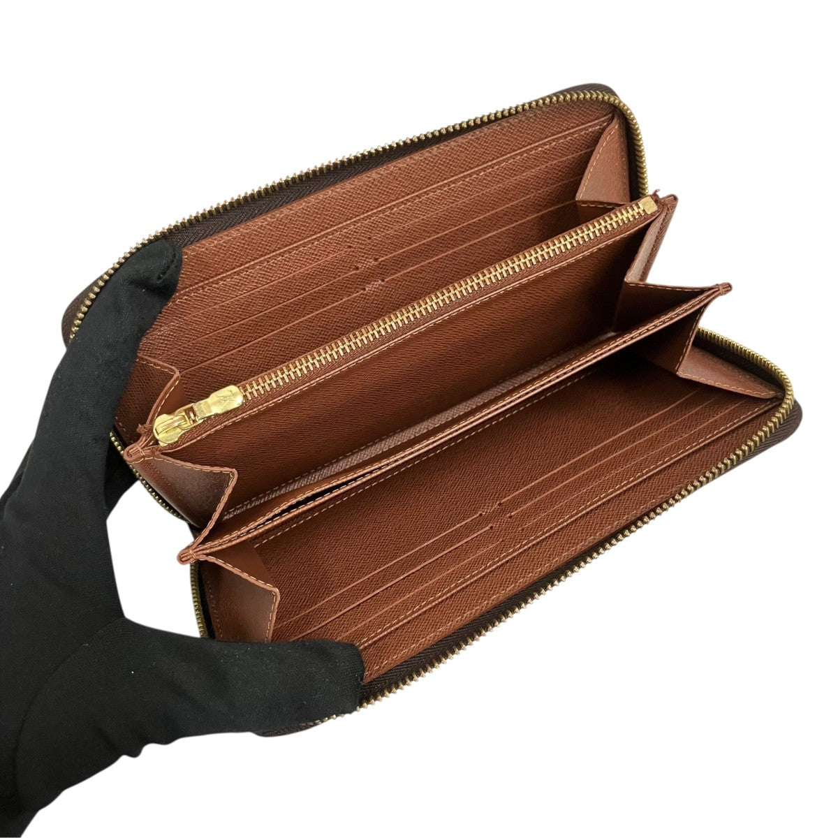 Louis Vuitton Zippy Wallet Long Wallet Brown - Pre-owned