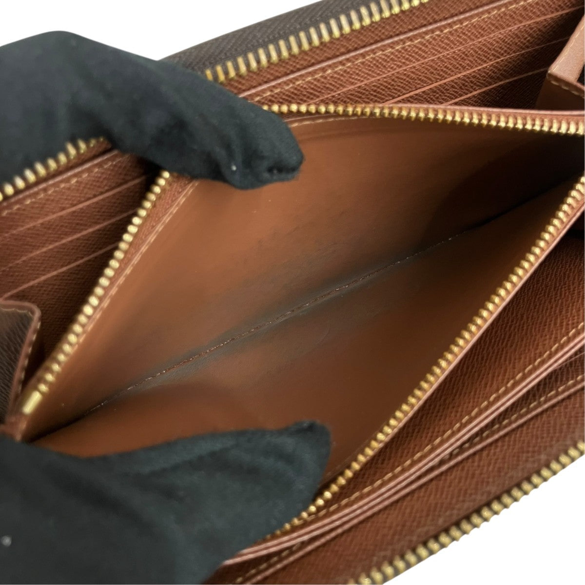Louis Vuitton Zippy Wallet Long Wallet Brown - Pre-owned