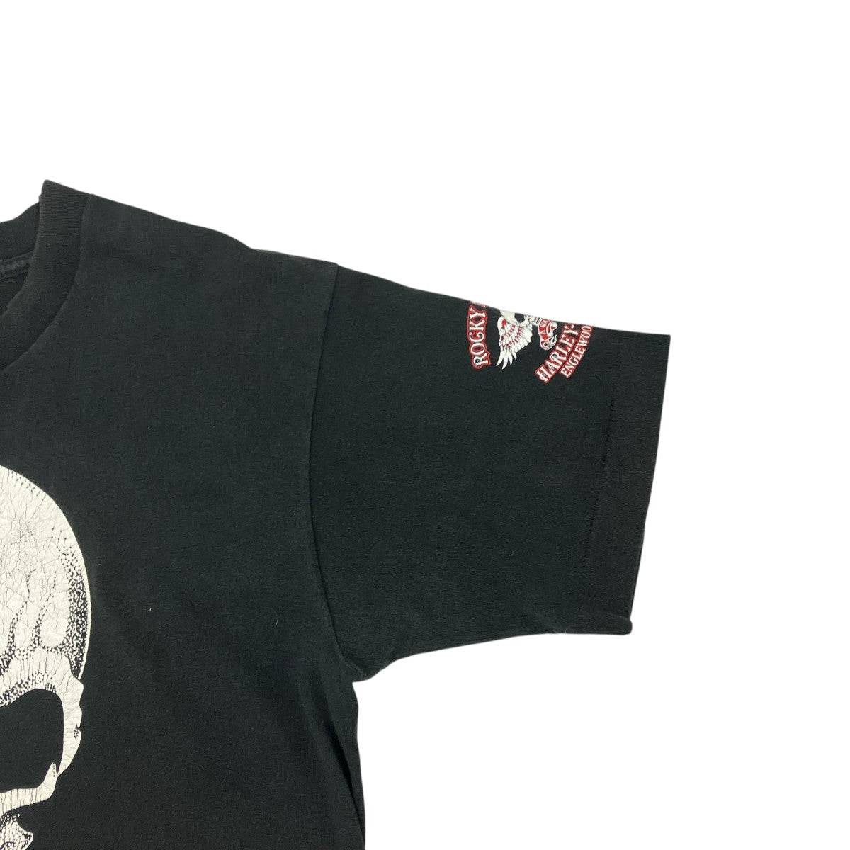 Vintage 90s Fashion Victim Retrofit T-Shirt Black - Pre-owned