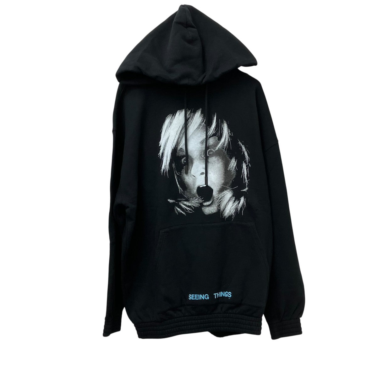 Off-White Screaming Girl Over H Parka Black - Pre-owned