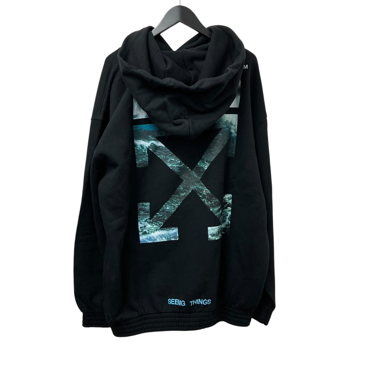 Off-White Screaming Girl Over H Parka Black - Pre-owned