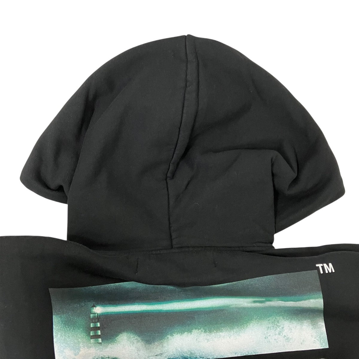 Off-White Screaming Girl Over H Parka Black - Pre-owned
