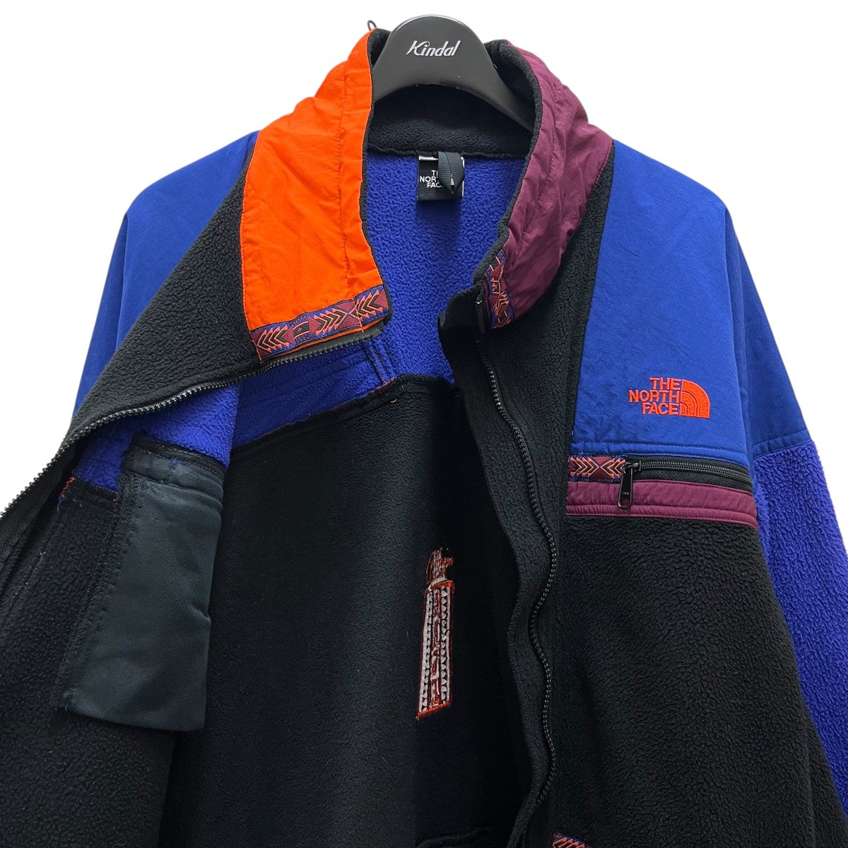 The North Face RAGE 90s Vintage Fleece Jacket Blue - Pre-owned