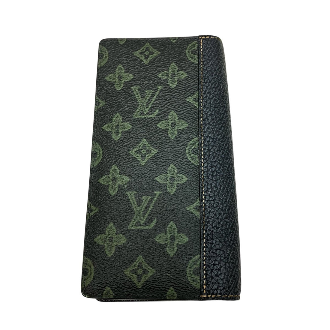 Louis Vuitton Portefeuille Brazza NM Wallet Green - Pre-owned