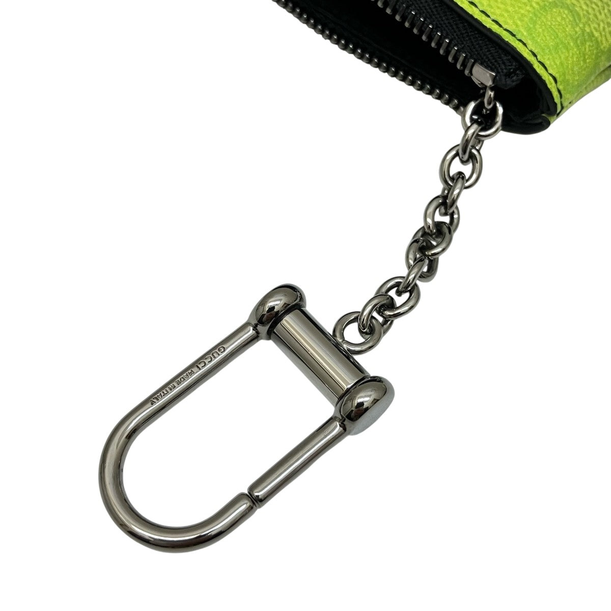 Gucci Chroma Key Pouch Lime - Pre-owned
