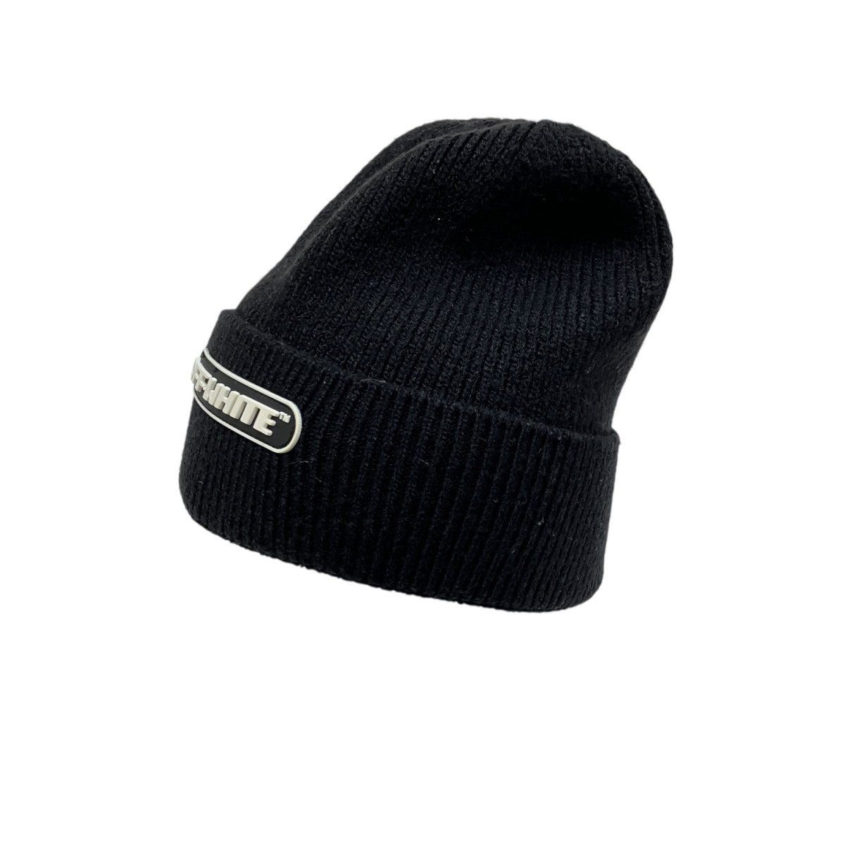 Off-White Knit Cap Black - Pre-owned