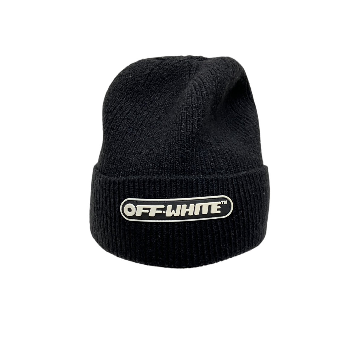 Off-White Knit Cap Black - Pre-owned