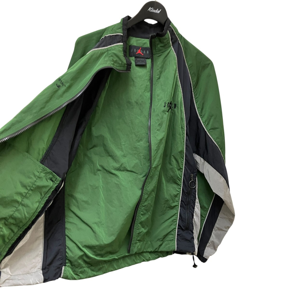 Jordan x Off-White AS M J OW TRK JKT Nylon Jacket Green/Black - Pre-owned