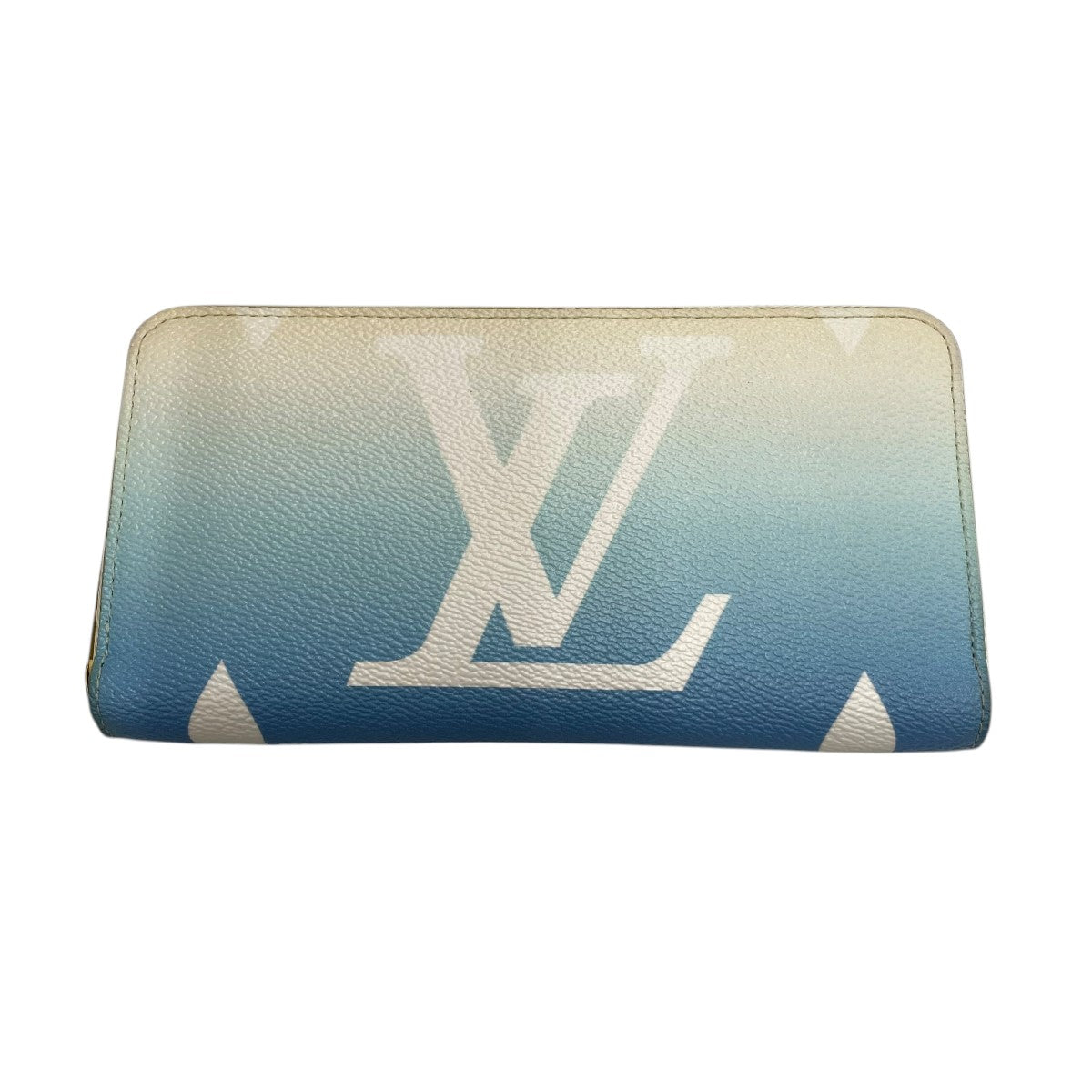 Louis Vuitton Giant Visor Pool Zippy Long Wallet Blue - Pre-owned