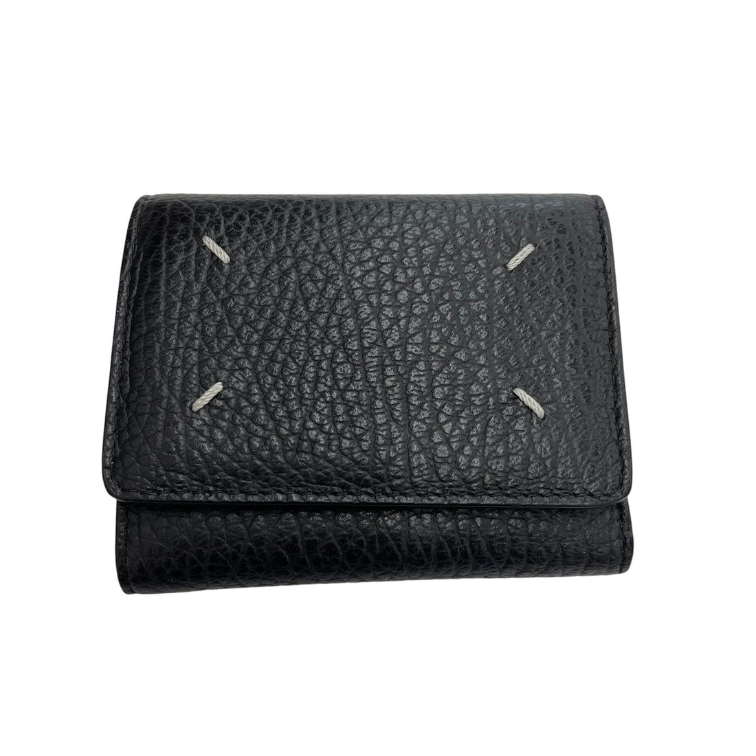 Maison Margiela Tri-fold Wallet Black - Pre-owned