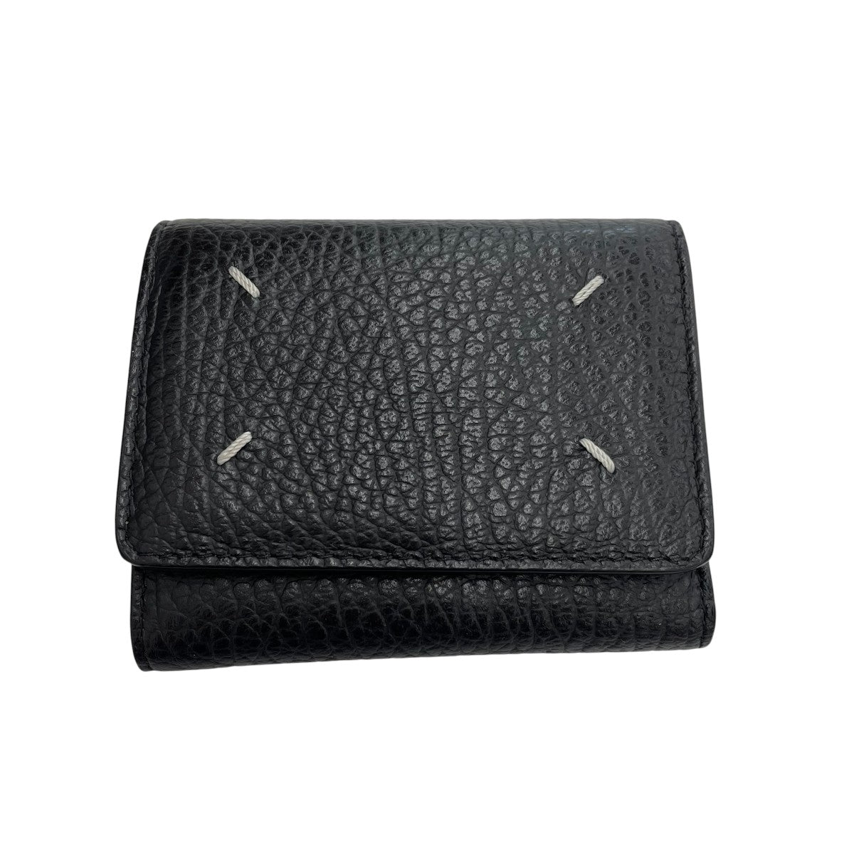 Maison Margiela Tri-fold Wallet Black - Pre-owned