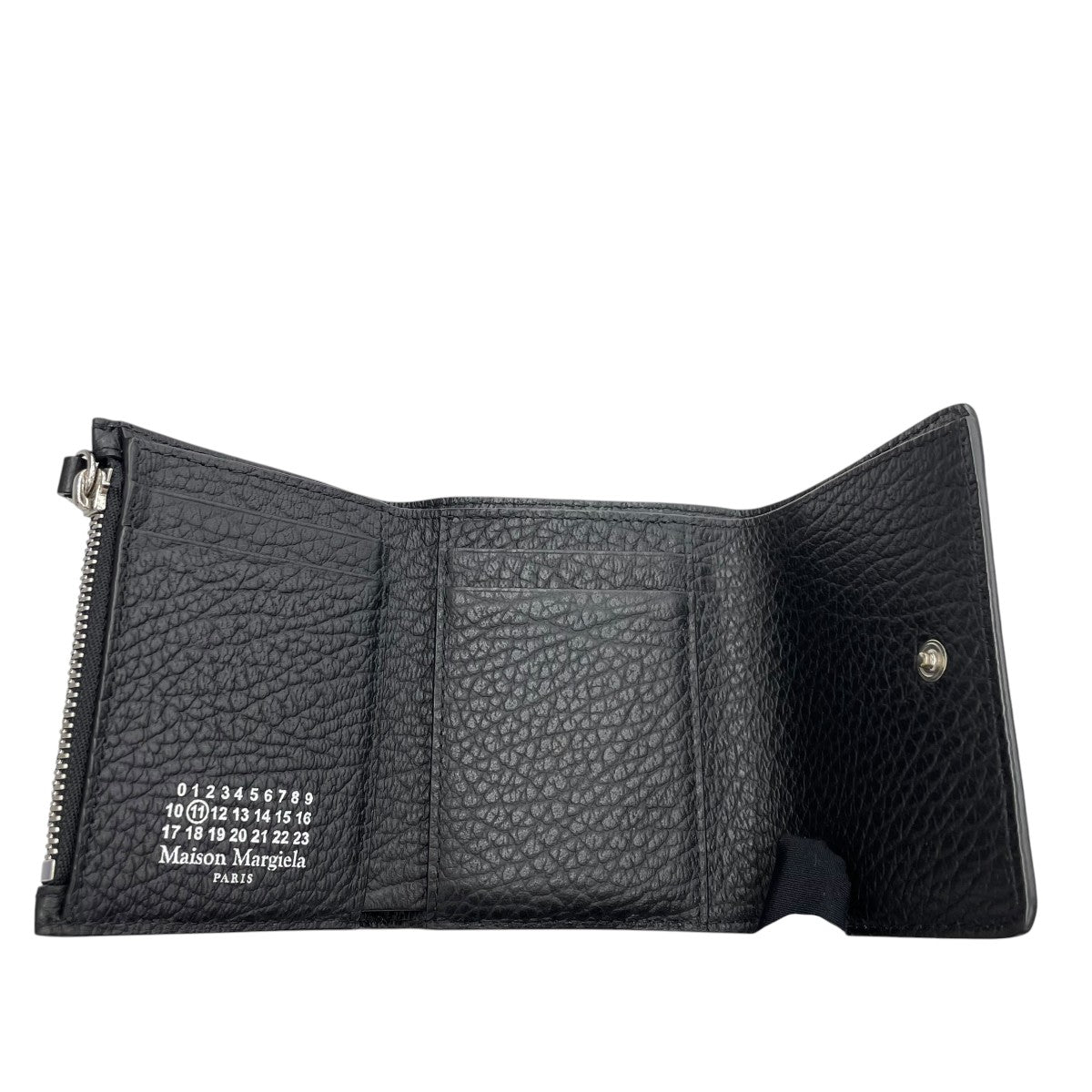 Maison Margiela Tri-fold Wallet Black - Pre-owned