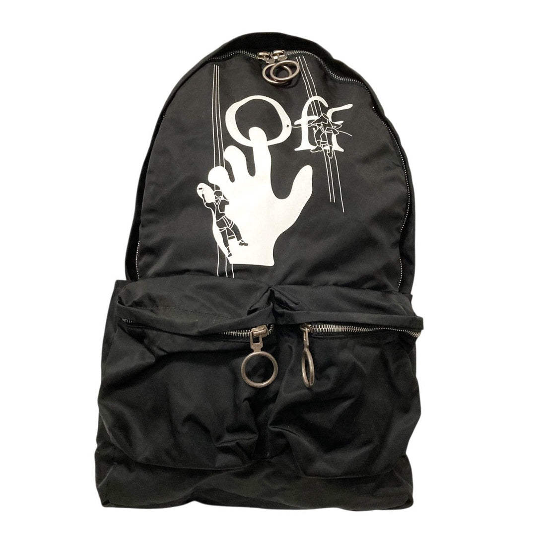 Off-White Backpack Black - Pre-owned