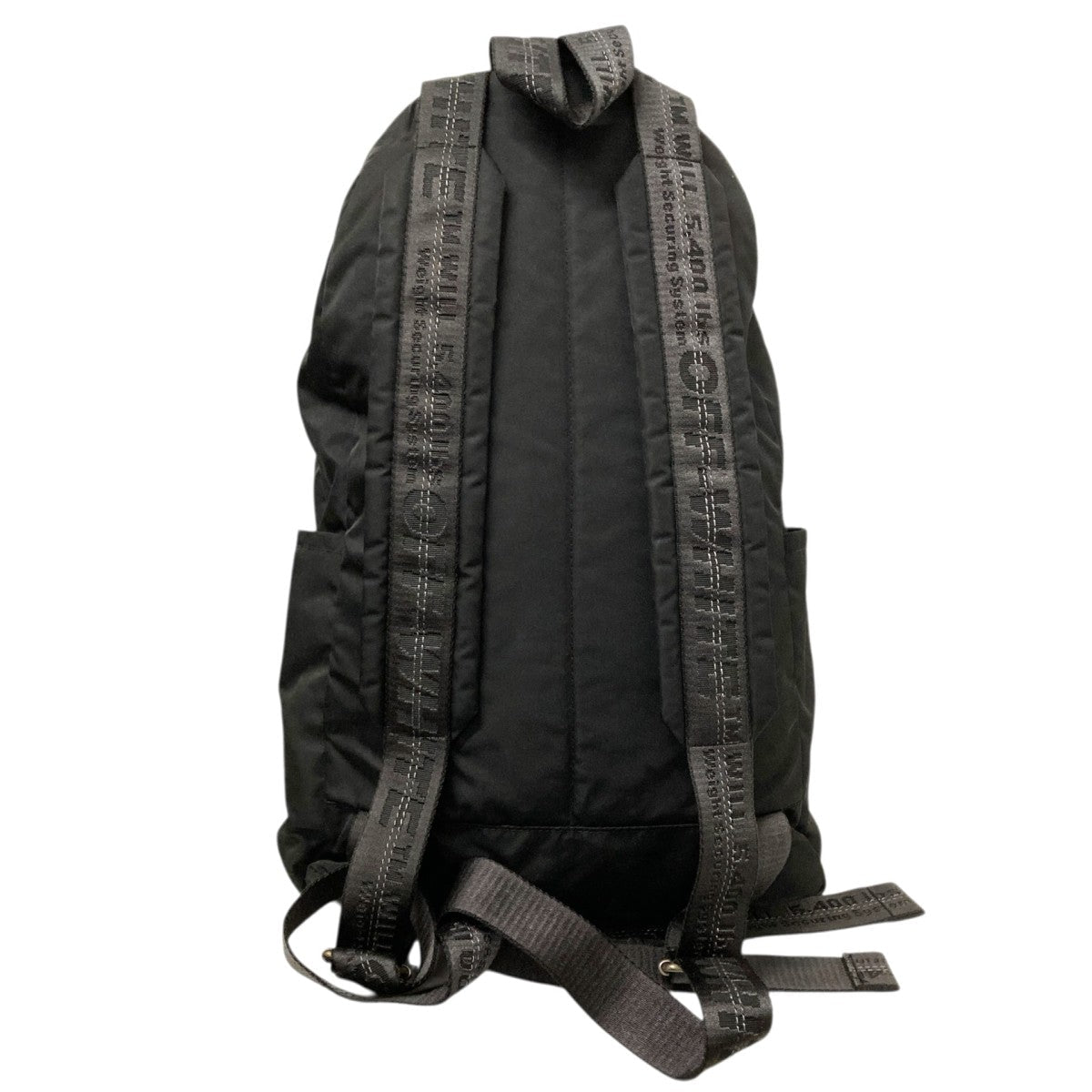 Off-White Backpack Black - Pre-owned
