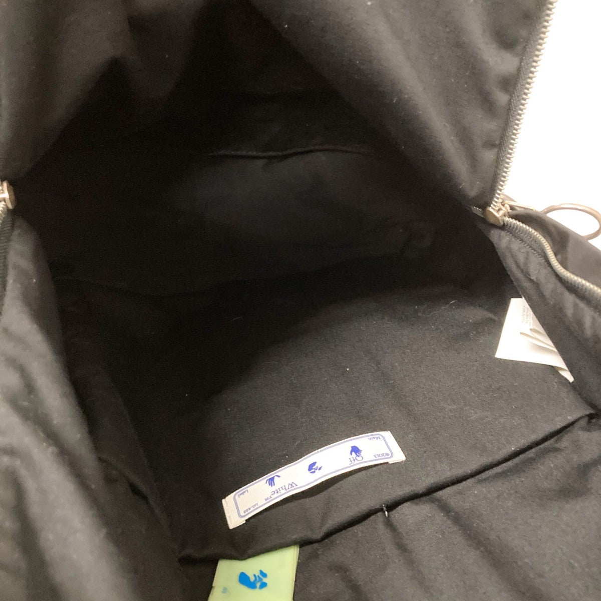 Off-White Backpack Black - Pre-owned