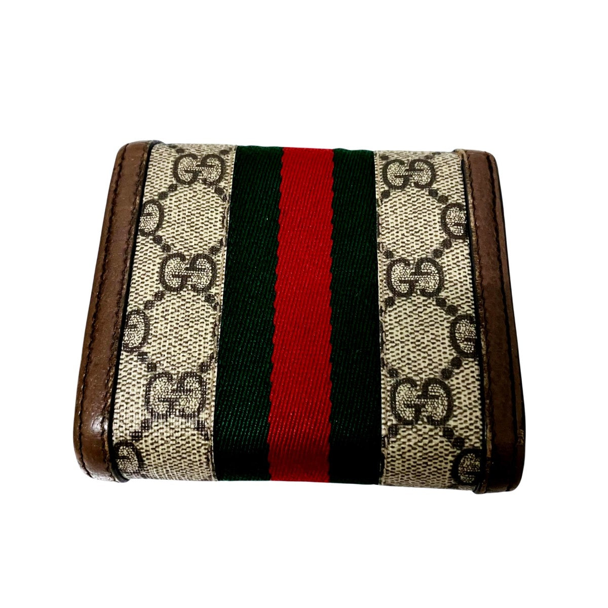 Gucci GG Supreme Bifold Wallet - Pre-owned