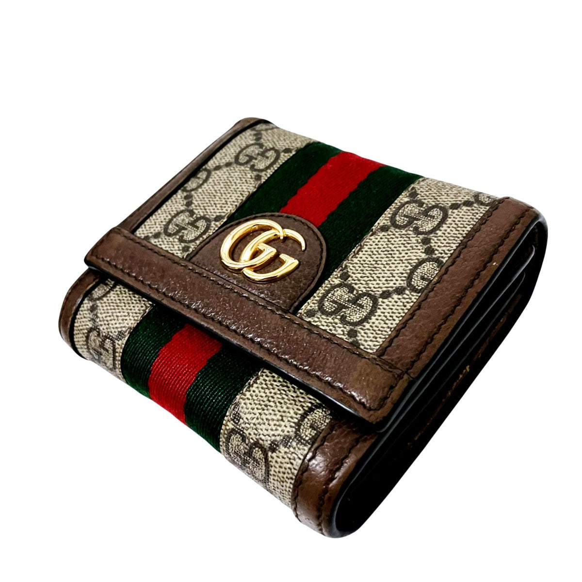 Gucci GG Supreme Bifold Wallet - Pre-owned