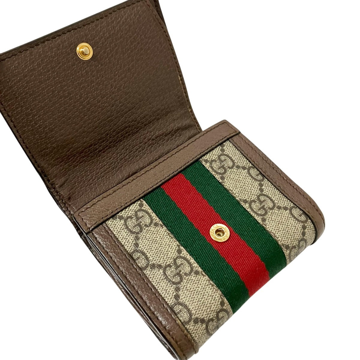 Gucci GG Supreme Bifold Wallet - Pre-owned