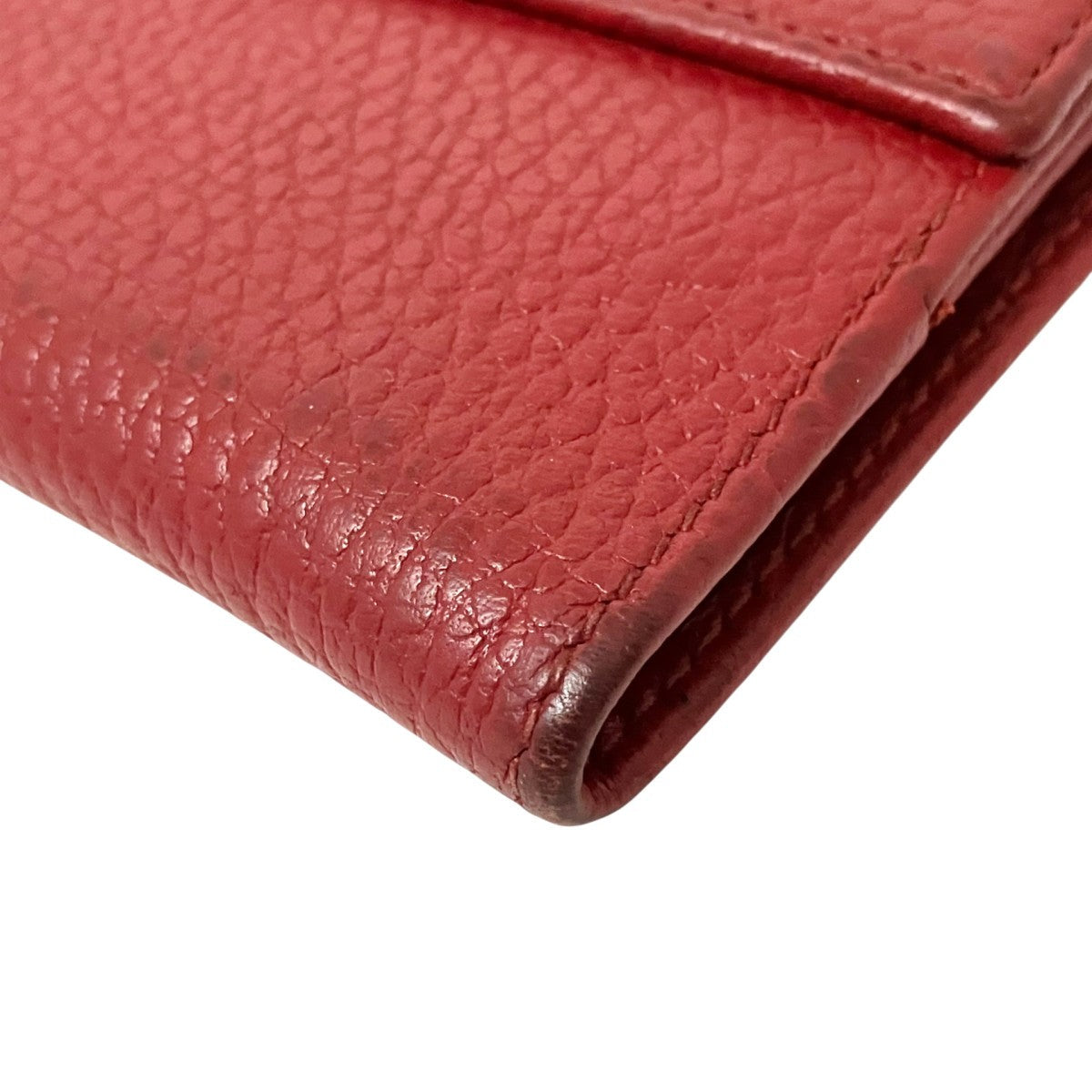 Gucci GG Marmont Bifold Wallet Red - Pre-owned
