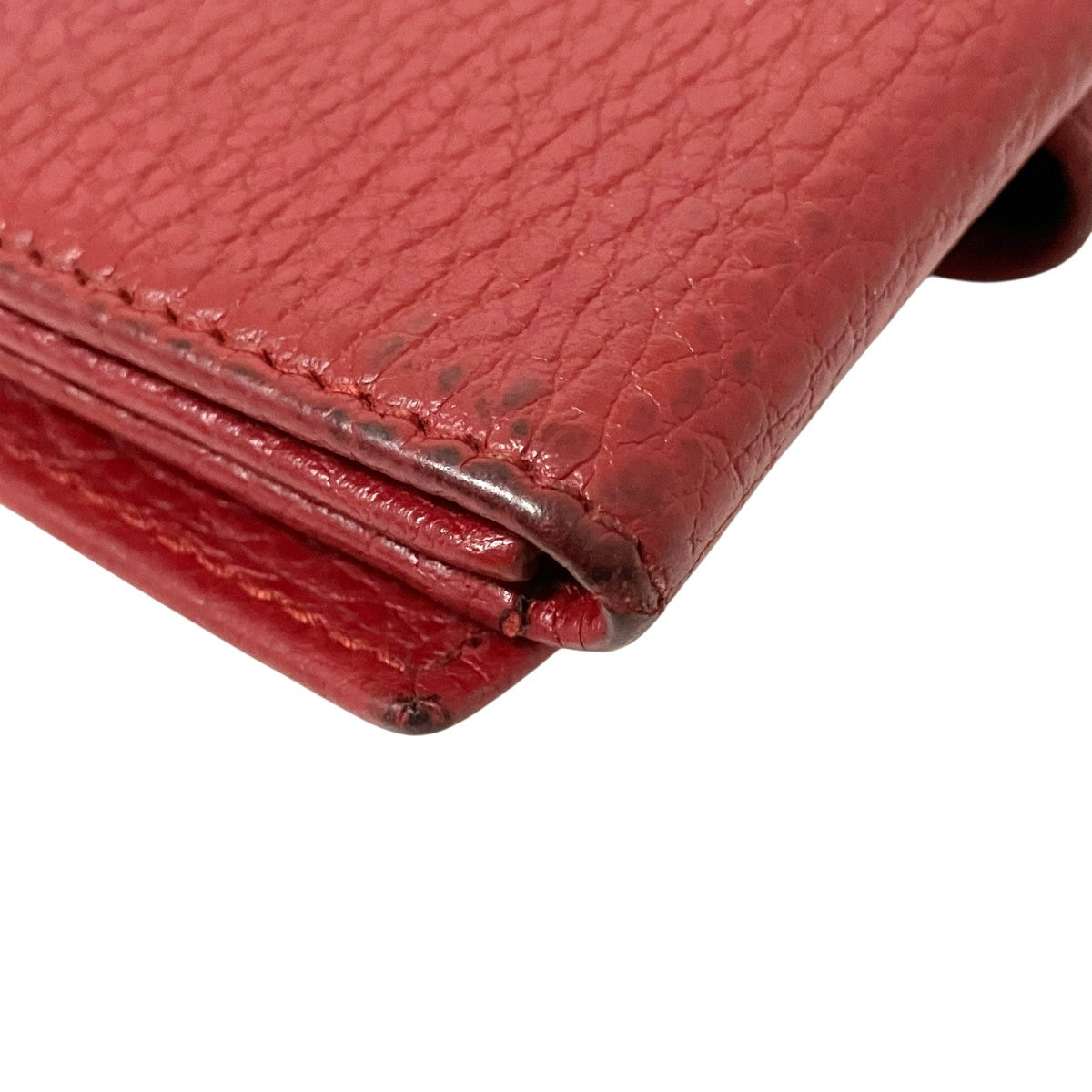 Gucci GG Marmont Bifold Wallet Red - Pre-owned