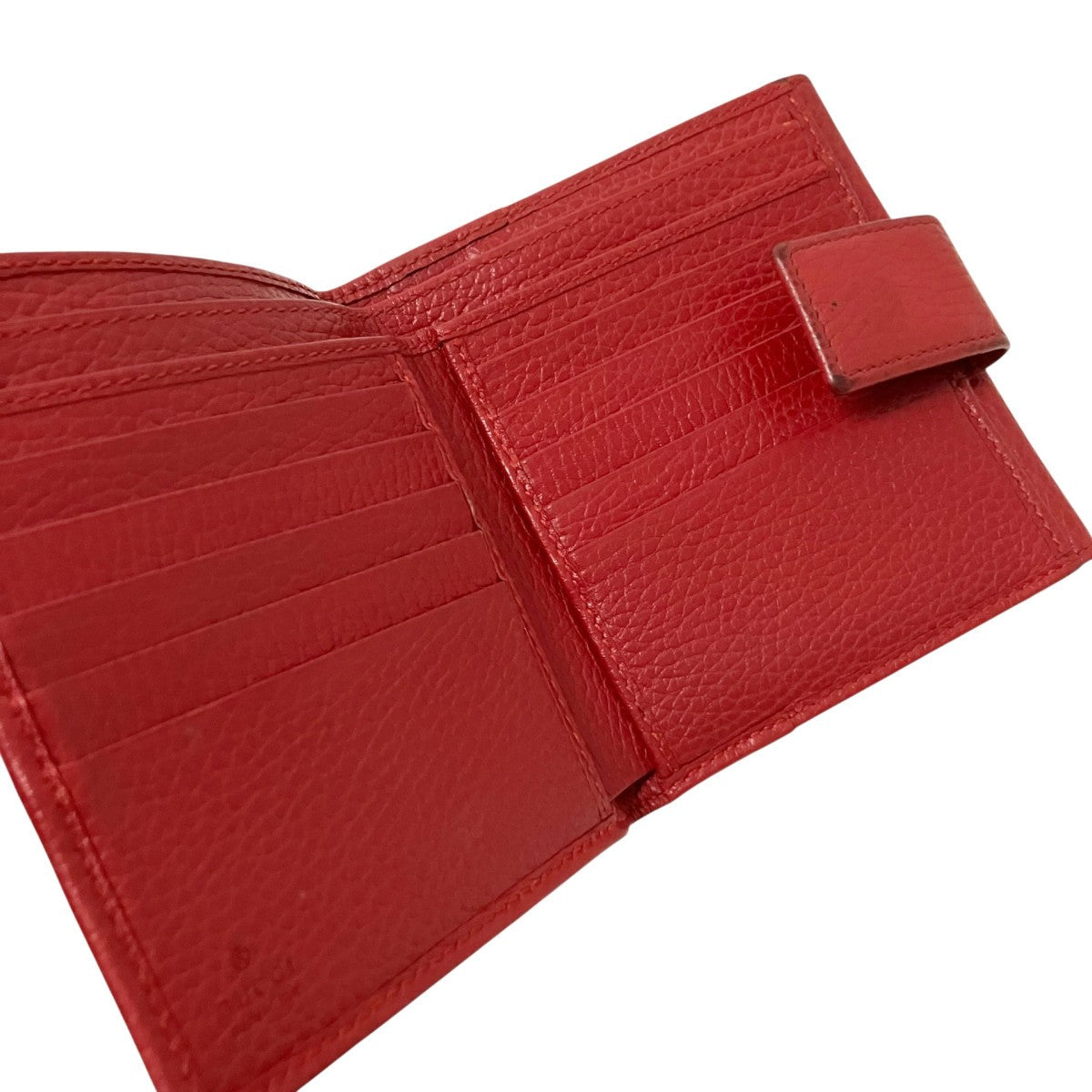Gucci GG Marmont Bifold Wallet Red - Pre-owned