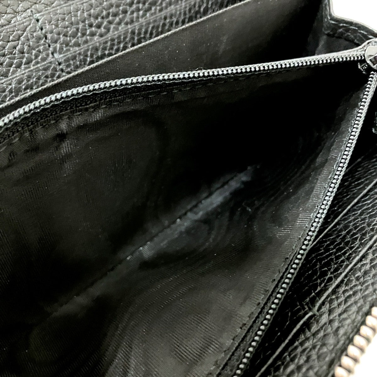 Gucci Zip Around Wallet Black - Pre-owned