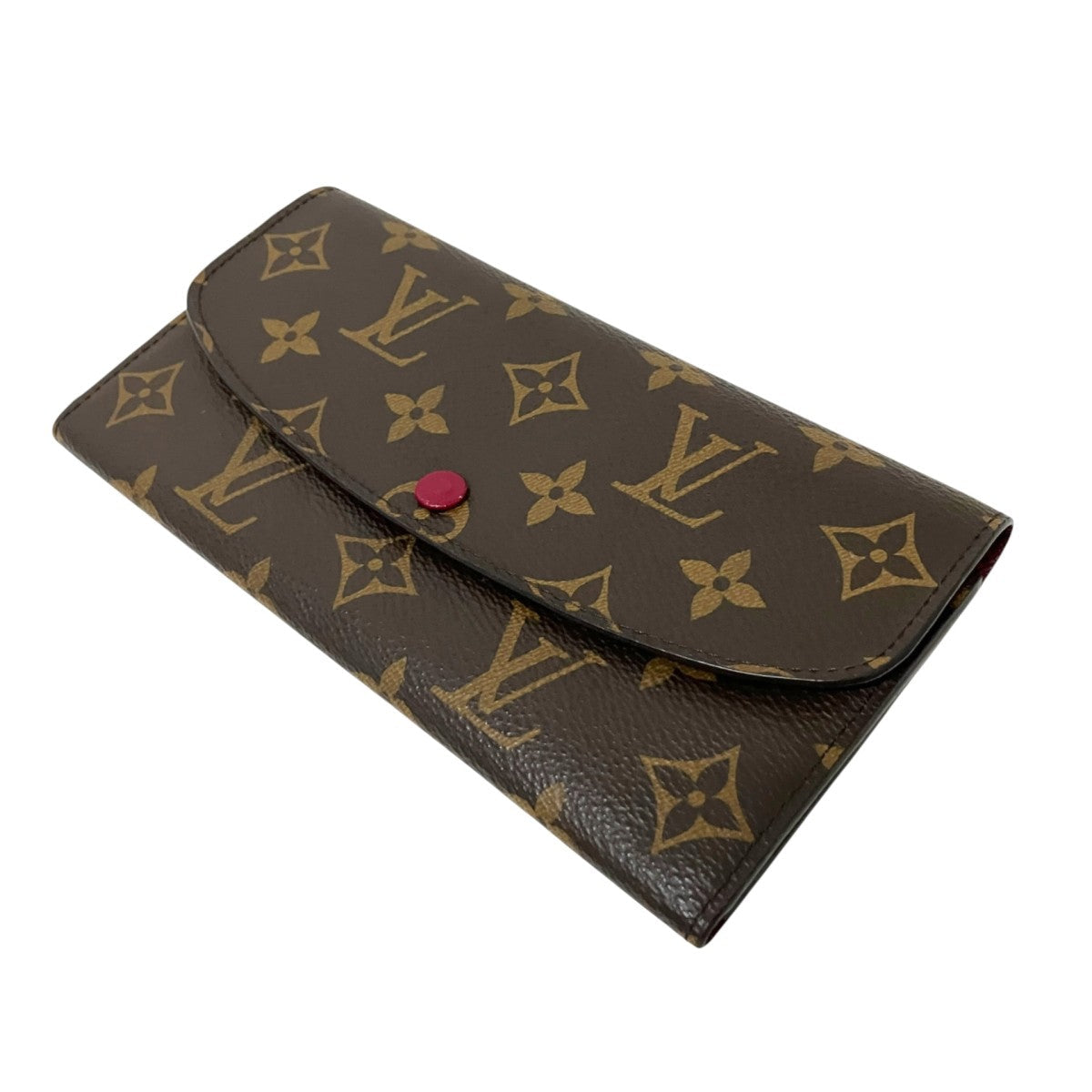 Louis Vuitton Portefeuil Emily Long Wallet Brown - Pre-owned
